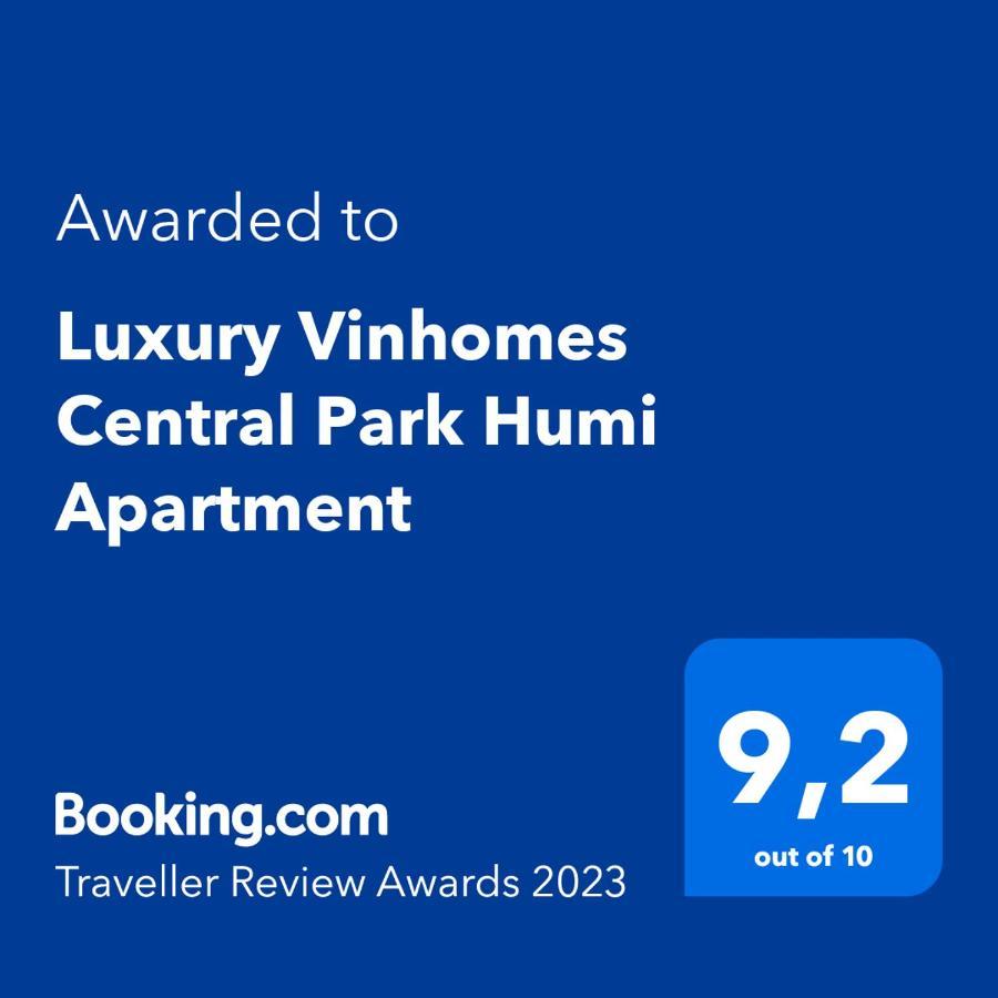 Luxury Vinhomes Central Park Humi Apartment 胡志明市 外观 照片